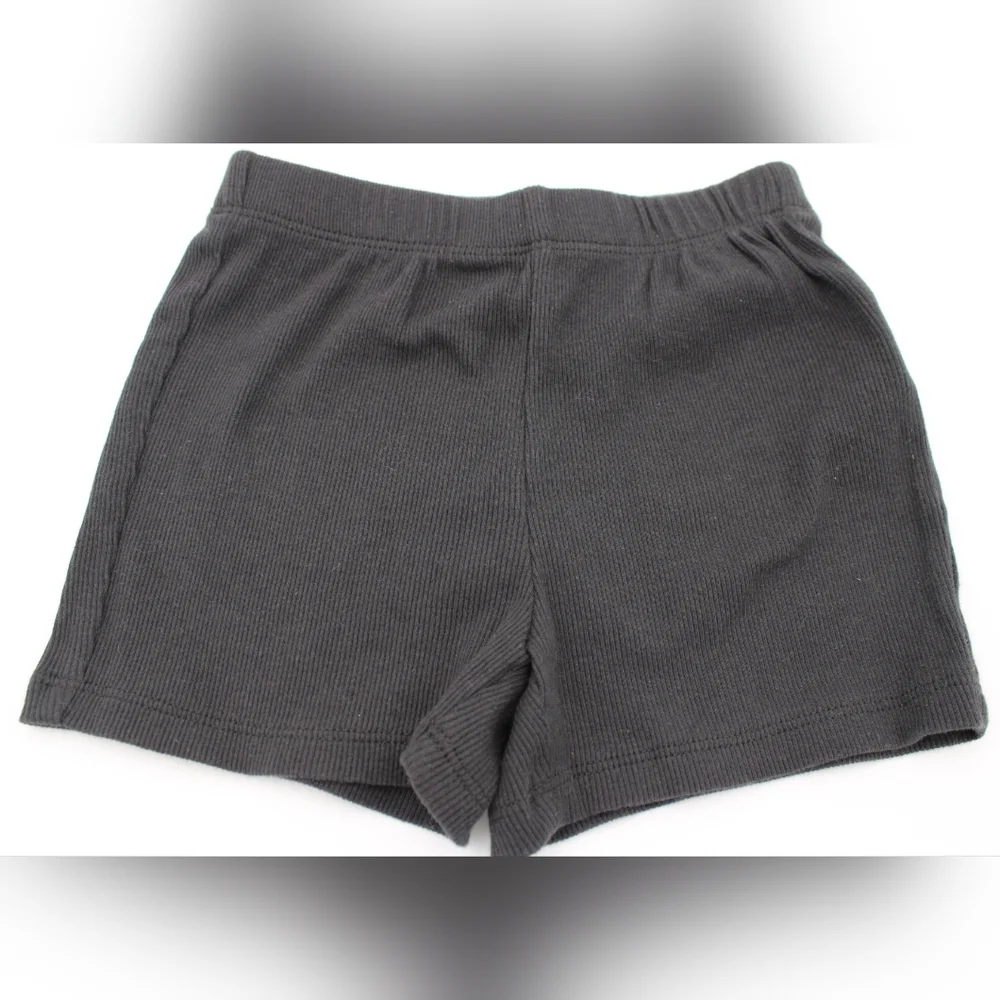 Baby GAP Toddler Girls Black Ribbed Shorts – Size 3Y
